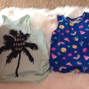 Summer tank tops